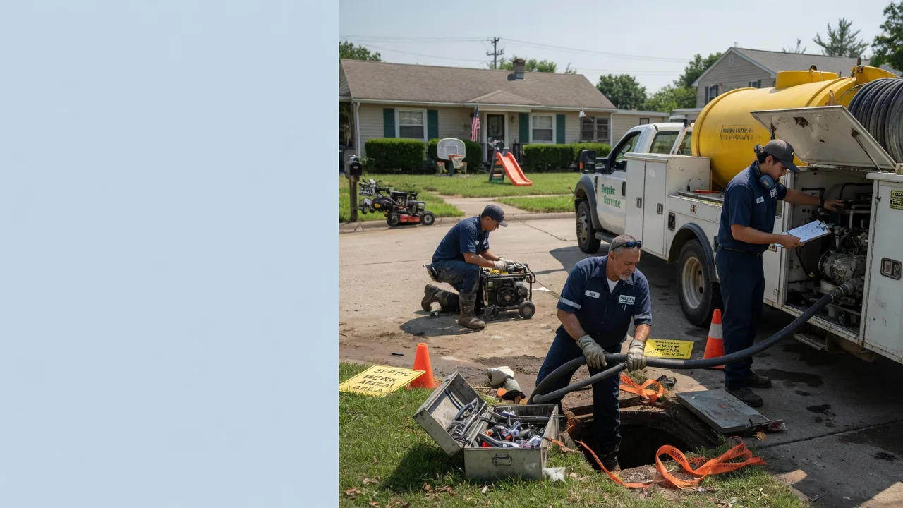 Septic Tank Pumping in Paducah, KY near me